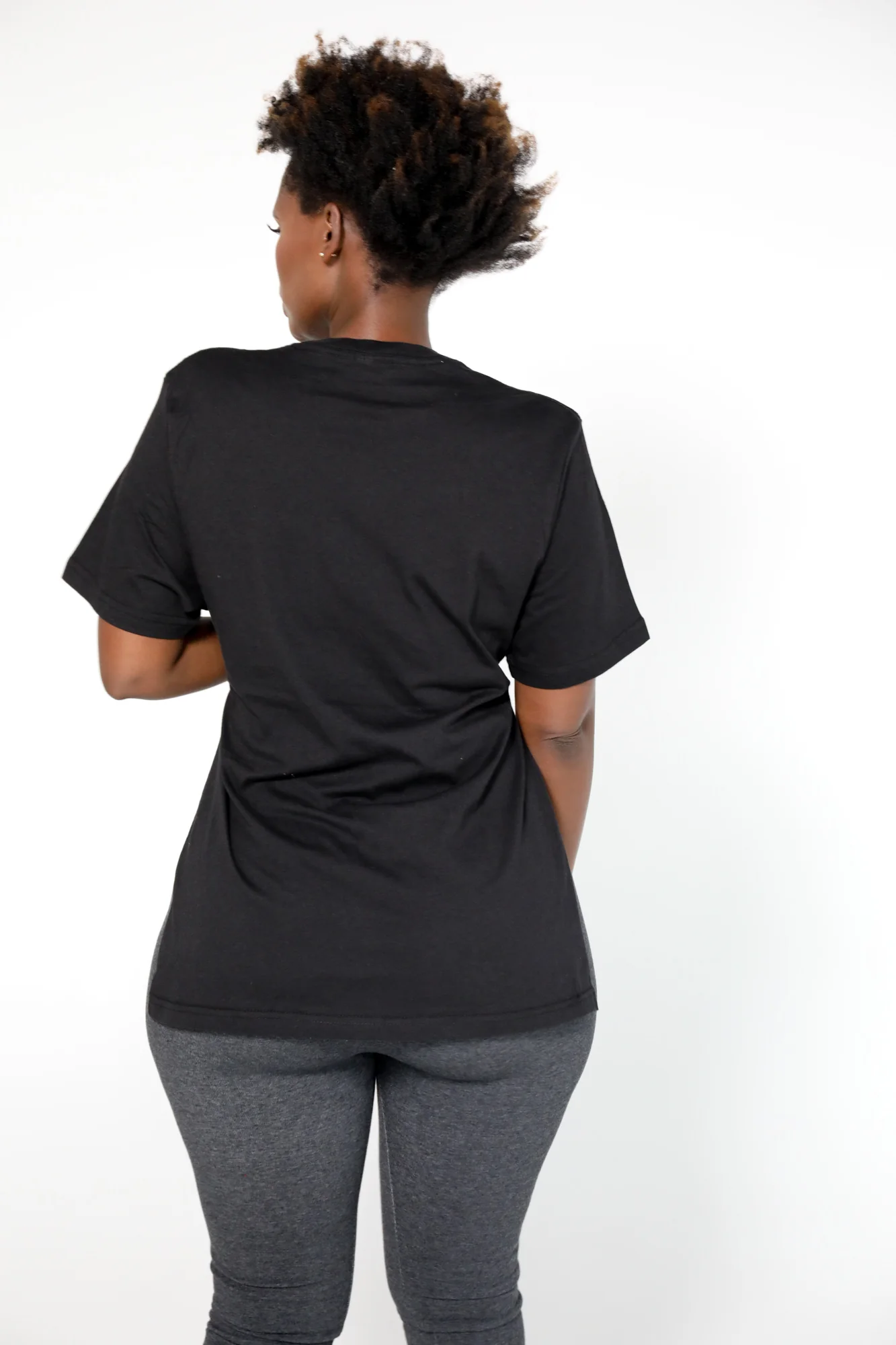 Hi/Low Cotton Tee - Image 7