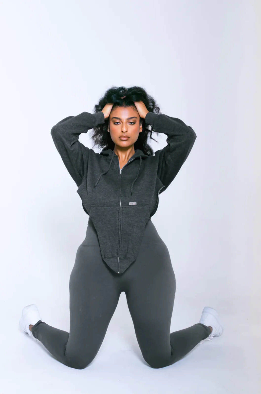 LA Winter Hoodie (black) - Image 3