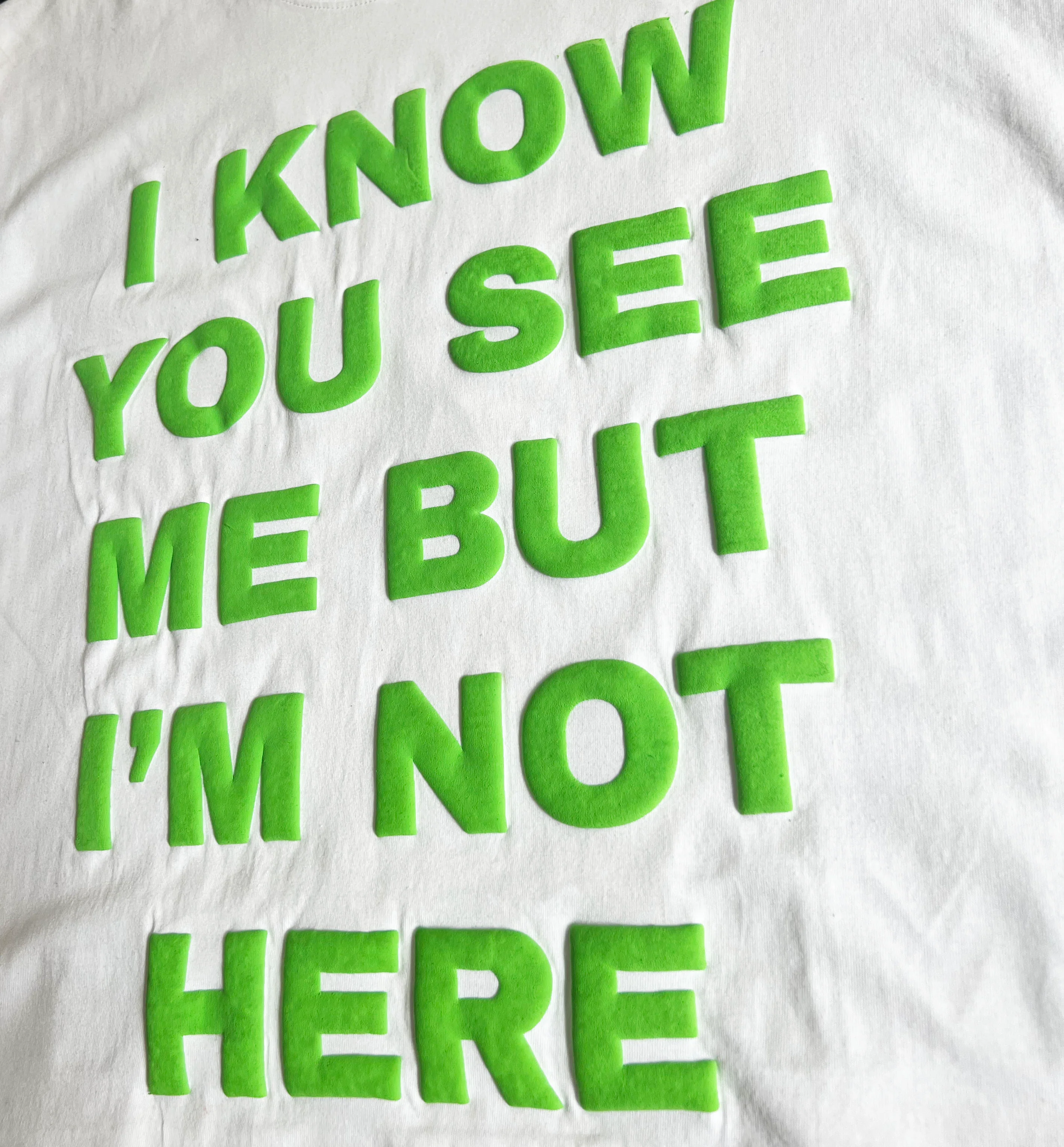 Leave A Message Puff Tee - Image 5