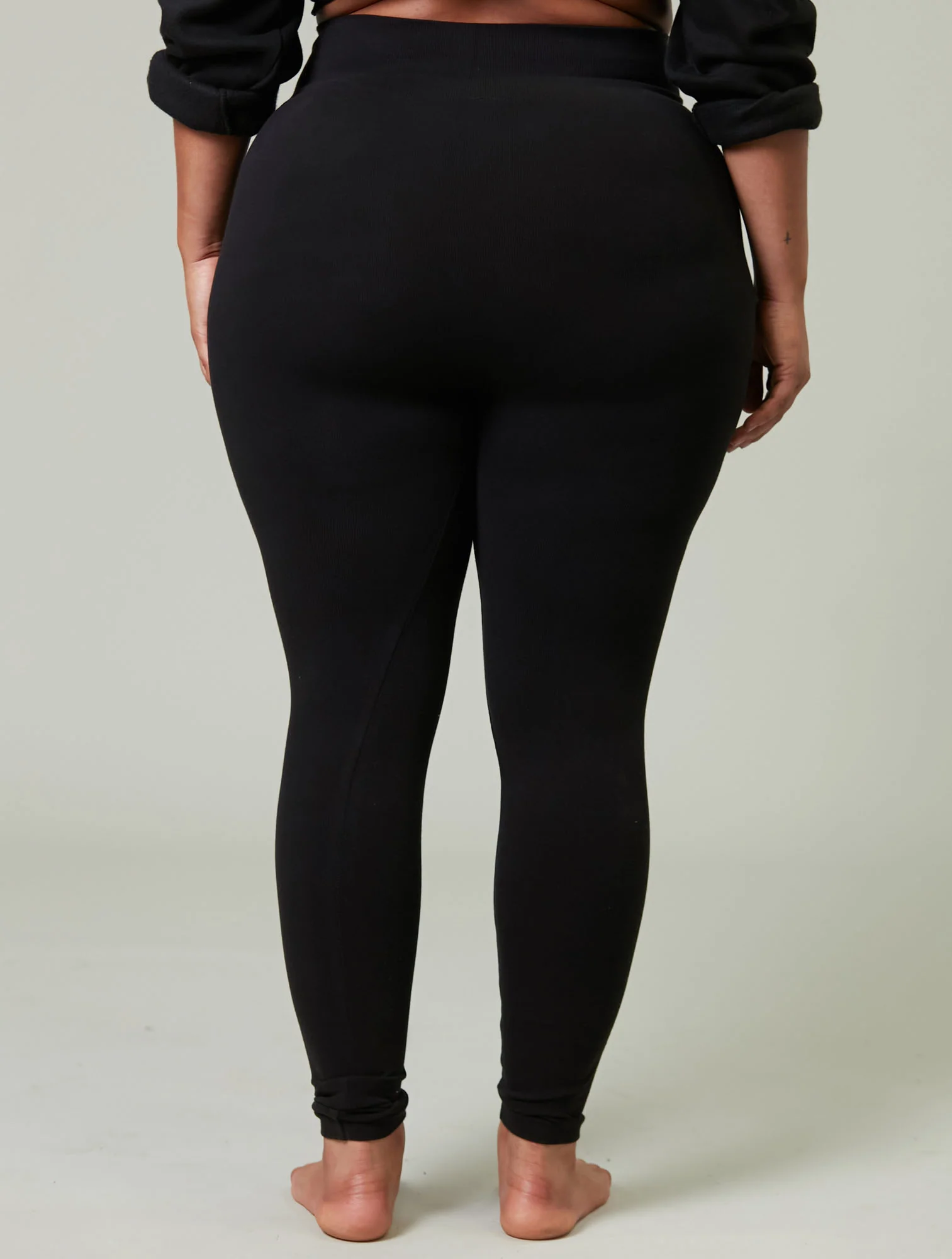 The Cotton Tummy Control Legging (gray) - Image 10