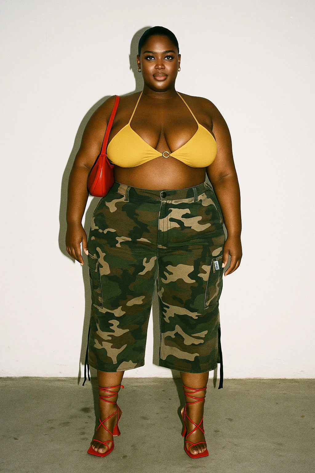 The Cropped Cargo Capri♻️ - Image 31
