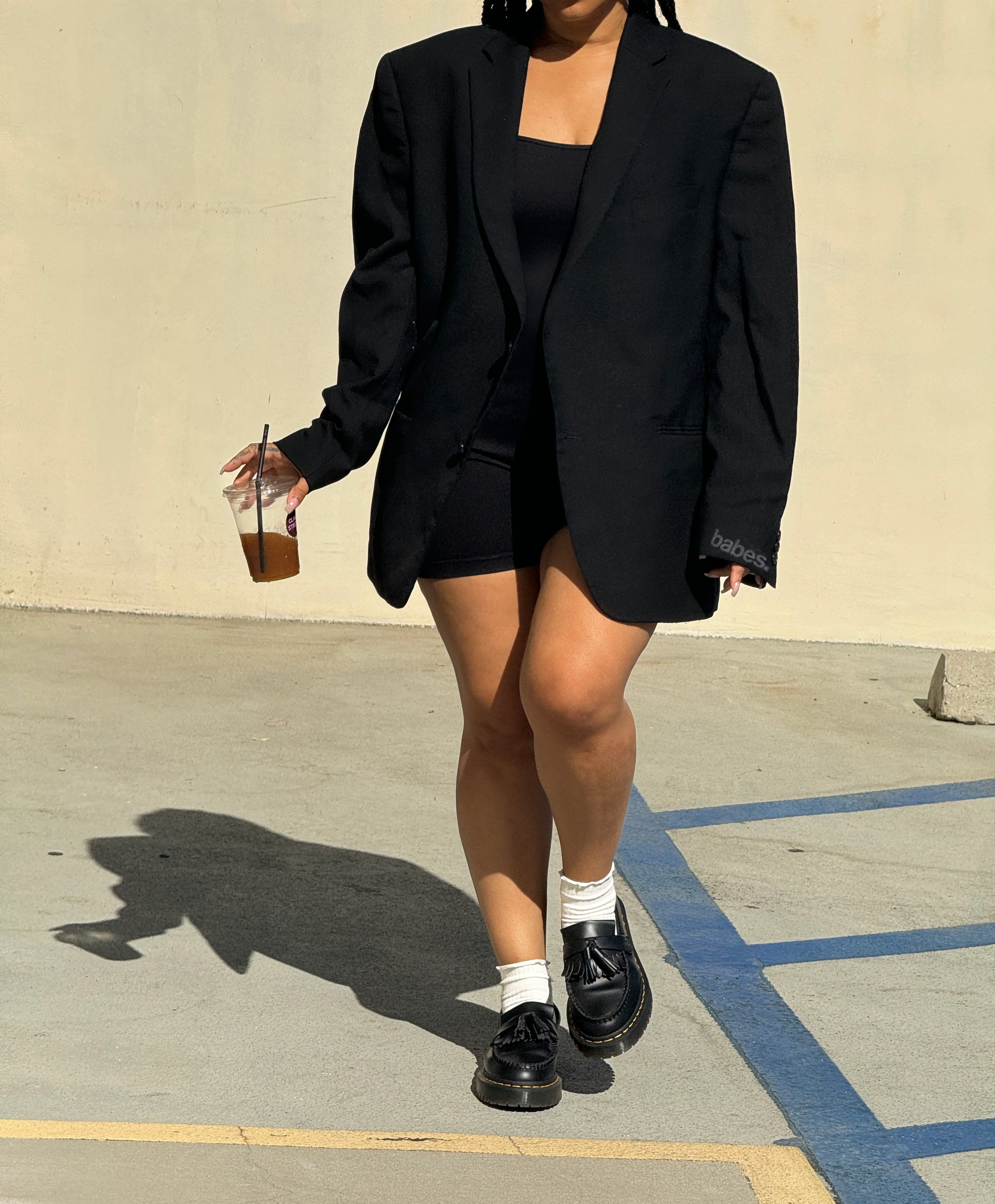 The Oversized Blazer (black) - Image 6